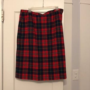 Vintage Pendleton skirt